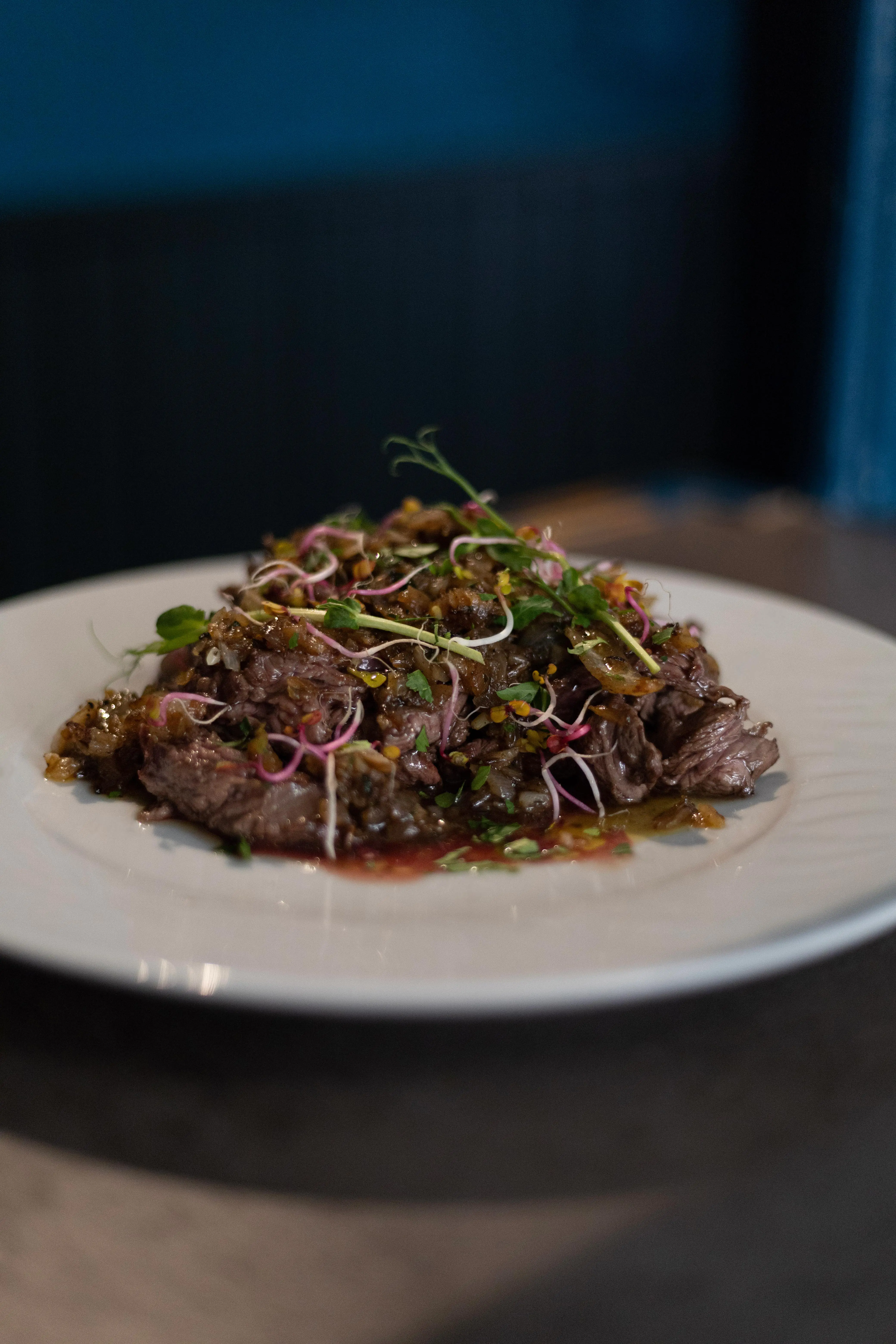 Onglet de res al chalote, emplatado